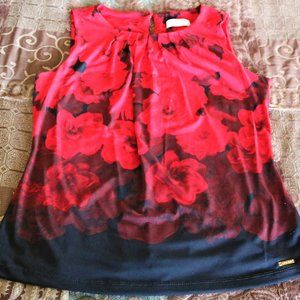 Sleeveless Slinky Blouse